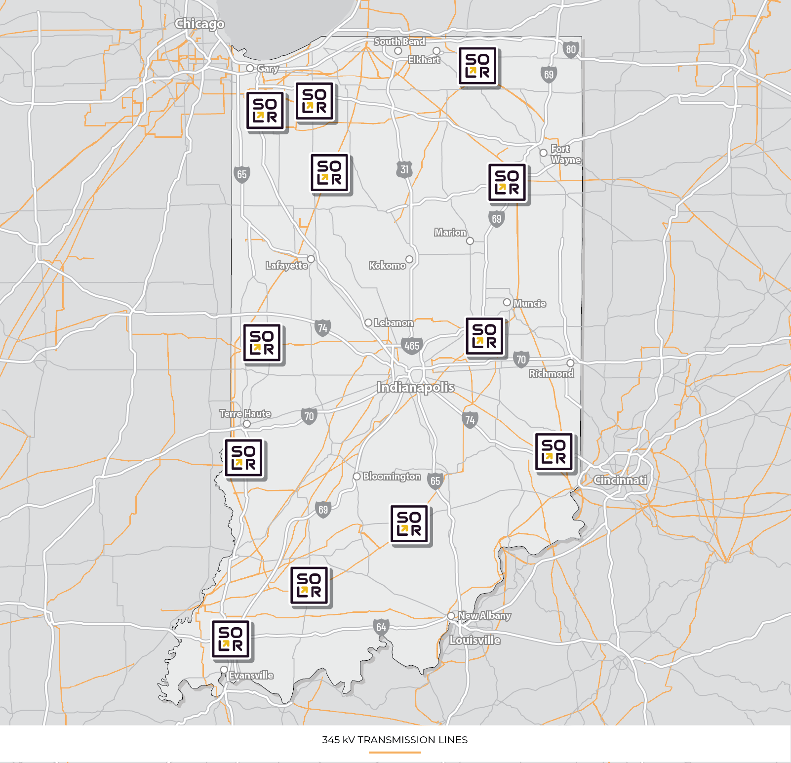 map of SOLR property